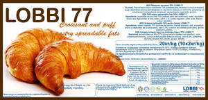 Lobbi 77 Croissant Margarină pentru laminare 