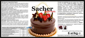 Sacher Superm Шоколадная глазурь 