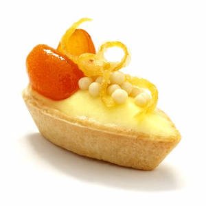 Mini tarts sweet 67x20 mm oval