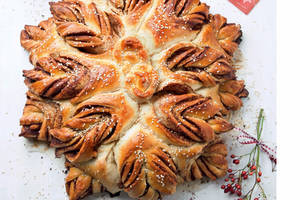 Ανακατέψτε για τον Stollen Hefeteig Basismix 20%