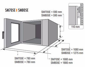 Sinmag CONVECTION OVEN SM805EE