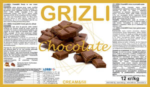GRIZLI Cream&fill Chocolate Крем Шоколад