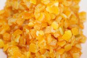 EXTRA Candied Fruit Orange peels Портокалови захаросани кори 6x6 mm