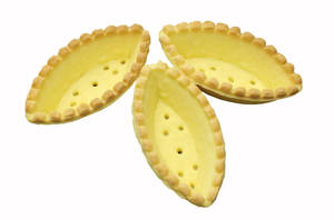 Mini tarts sweet 67x20 mm oval