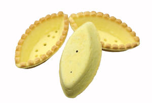 Mini tarts sweet 67x20 mm oval