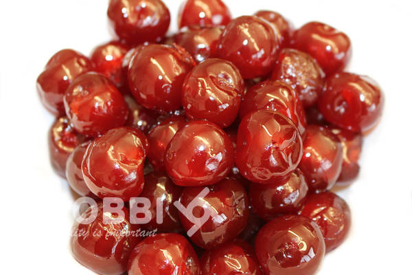 EXTRA Candied Fruit Red Cherry Кандирани череши - червени