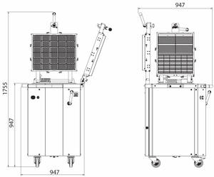 Jac Moulding divider without press-plate Diviform