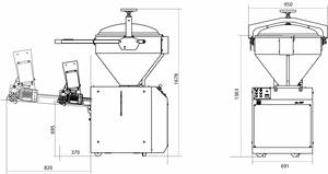  Jac Pressurised volumetric divider PE50P 