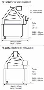 Sinmag CONICAL ROUNDER SMQ10