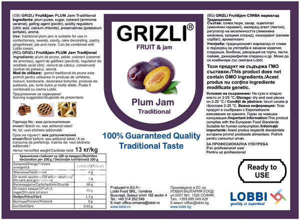 EXTRA Fruit&jam Plum